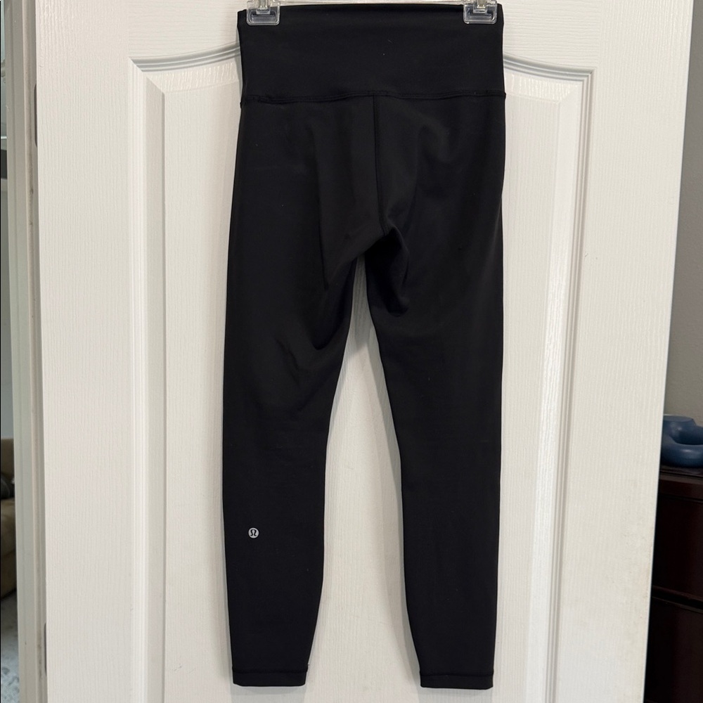 Lululemon wunder train high rise tight black 6